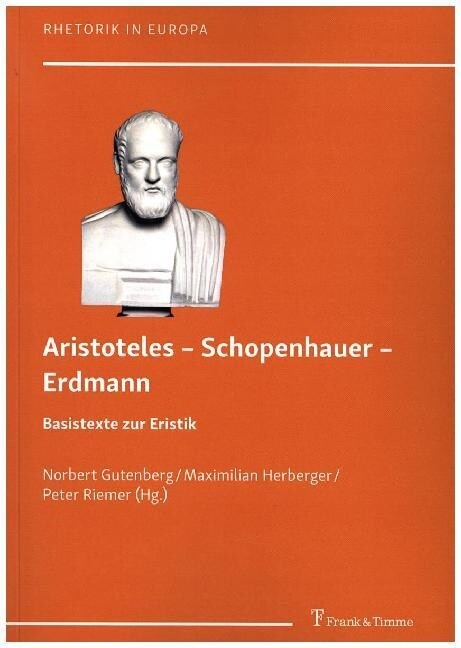 Aristoteles - Schopenhauer - Erdmann (Paperback)