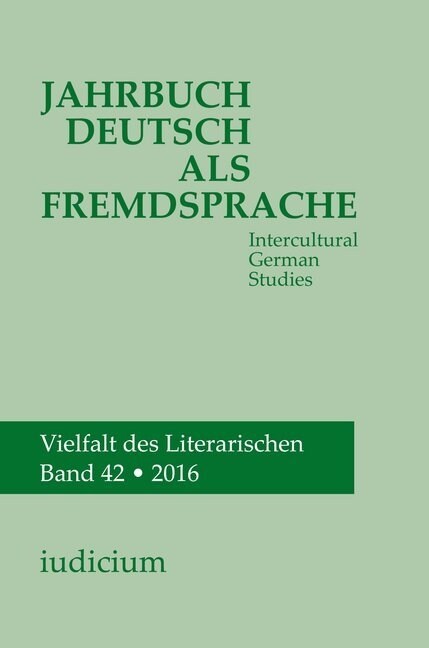 Jahrbuch Deutsch als Fremdsprache (Hardcover)