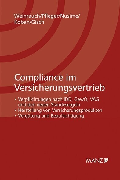 Compliance im Versicherungsvertrieb (Paperback)