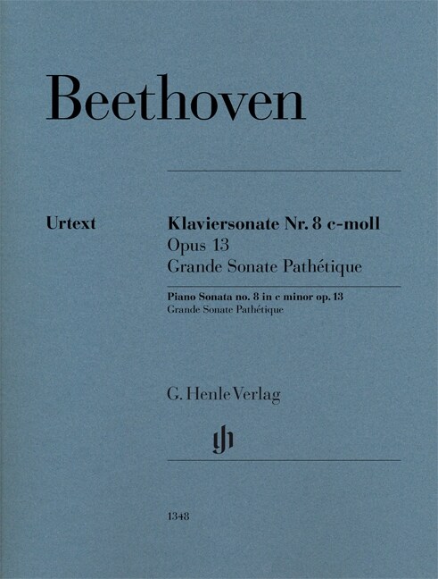 Beethoven, Ludwig van - Klaviersonate Nr. 8 c-moll op. 13 (Grande Sonate Pathetique) (Paperback)