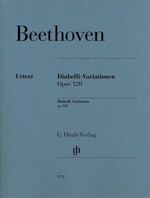 Beethoven, Ludwig van - Diabelli-Variationen op. 120 (Paperback)