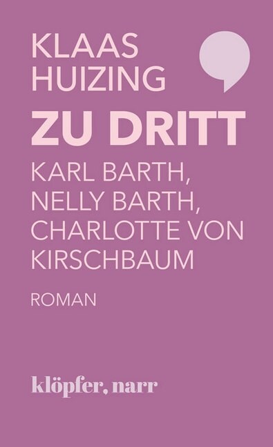 Zu dritt. Karl Barth, Nelly Barth, Charlotte von Kirschbaum; . (Hardcover)