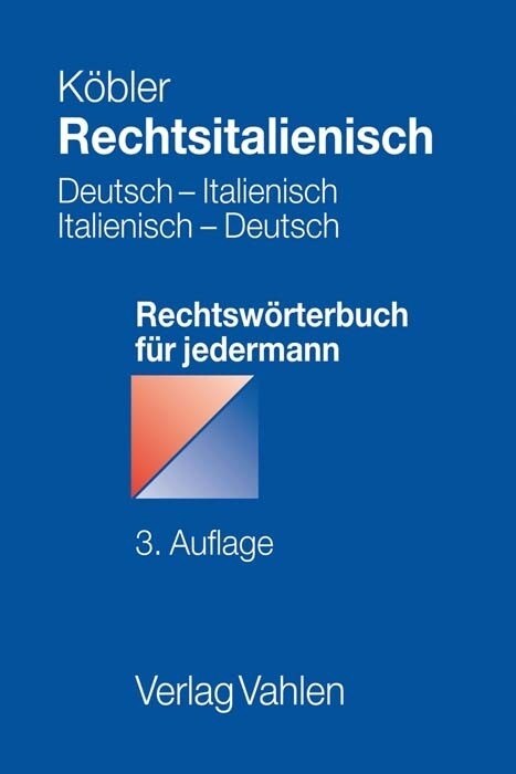 Rechtsitalienisch (Paperback)