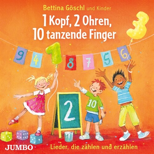 1 Kopf, 2 Ohren, 10 tanzende Finger, Audio-CD (CD-Audio)