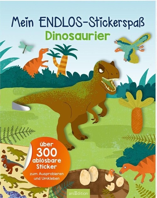 Mein Endlos-Stickerspaß Dinosaurier (Paperback)