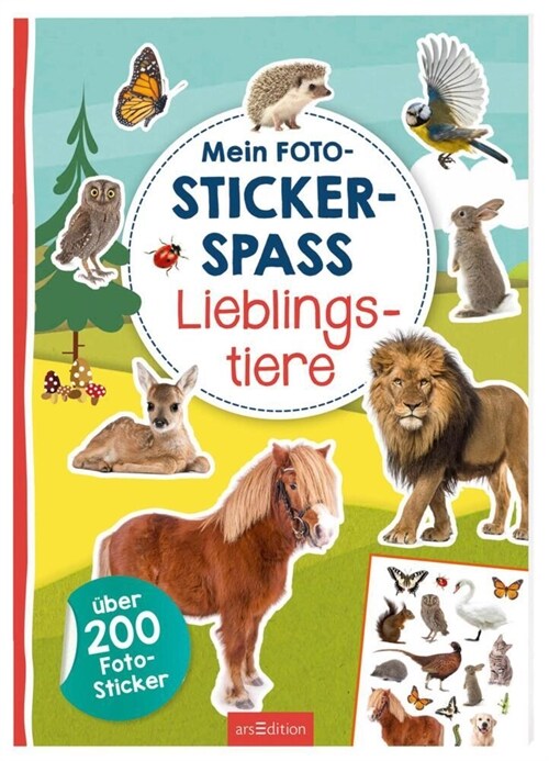 Mein Foto-Stickerspaß - Lieblingstiere (Paperback)