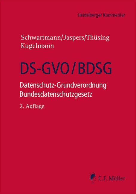 DS-GVO/BDSG (Hardcover)