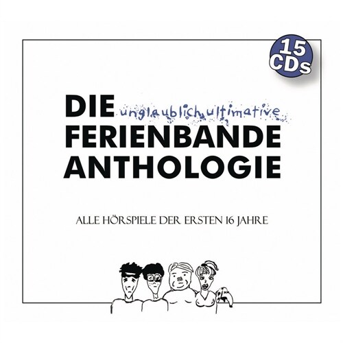 Die unglaublich ultimative Ferienbande Anthologie - Gesamt-Box, 15 Audio-CD (CD-Audio)