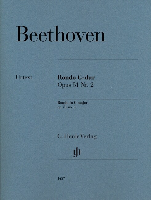 Beethoven, Ludwig van - Rondo G-dur op. 51 Nr. 2 (Paperback)