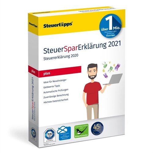 SteuerSparErklarung 2021 plus, 1 CD-ROM (CD-ROM)