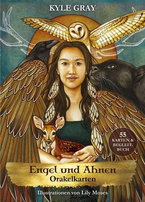 Engel und Ahnen, 55 Orakelkarten + Begleitbuch (WW)