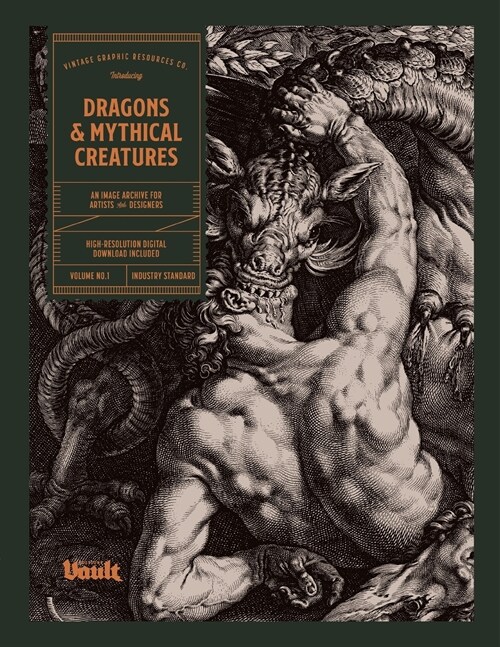 Dragons and Mythical Creatures: An Image Archive for Artists and Designers (Paperback)
