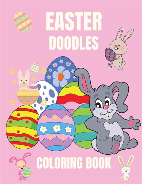 Easter Doodles Coloring Book (Paperback)