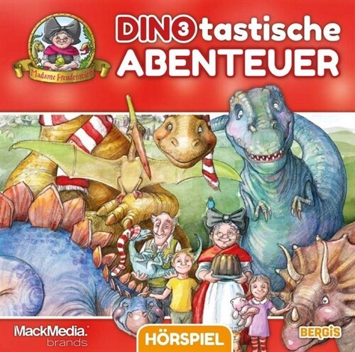 Madame Freudenreich: Dinotastische Abenteuer Vol. 3, Audio-CD (CD-Audio)