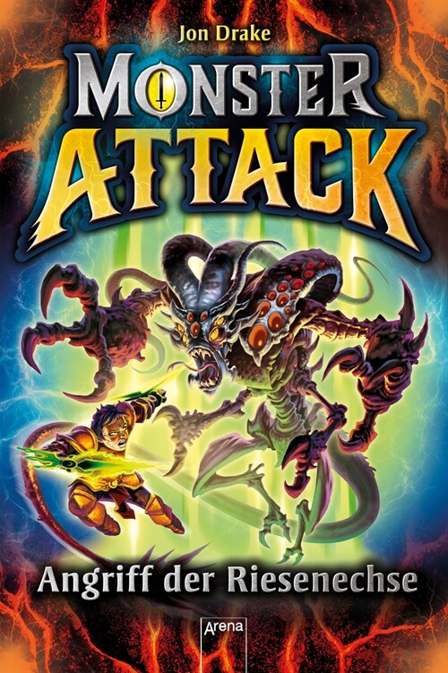 Monster Attack (1). Angriff der Riesenechse (Hardcover)