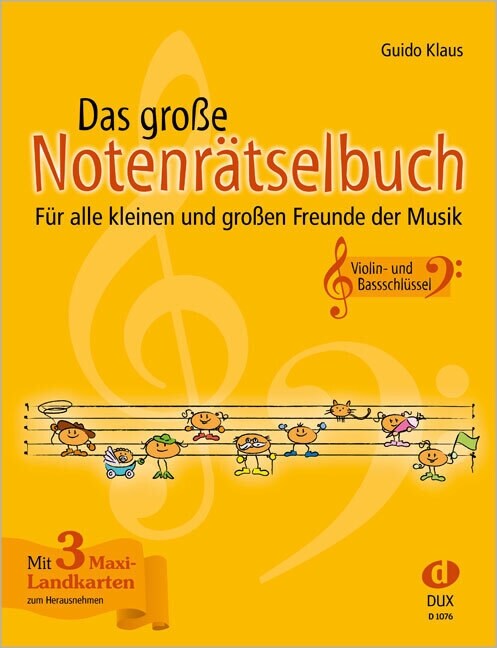 Das große Notenratselbuch, Ausgabe Violin- und Bassschlussel (Sheet Music)