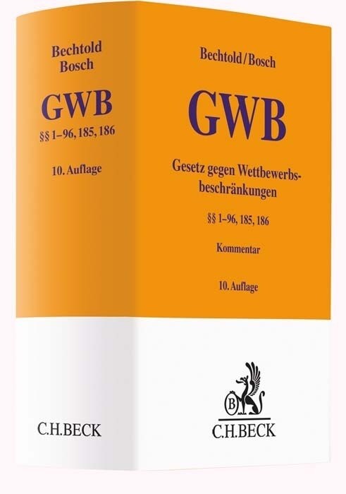 Gesetz gegen Wettbewerbsbeschrankungen (Hardcover)