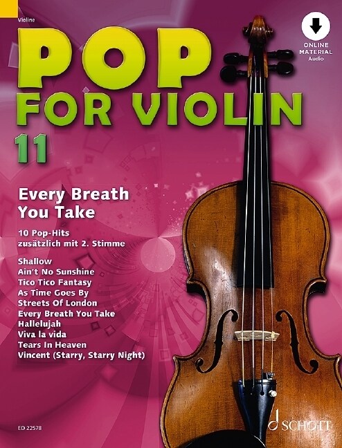 Pop for Violin, 1-2 Violinen. Bd.11 (Sheet Music)