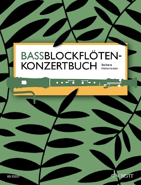 Bassblockflutenkonzertbuch Bass Recorder Concert Book (Paperback)