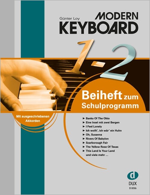 Modern Keyboard, Schulprogramm, Beiheft. H.1-2 (Sheet Music)