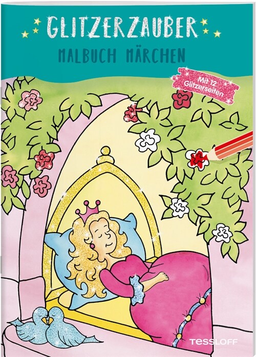 Glitzerzauber Malbuch - Marchen (Paperback)