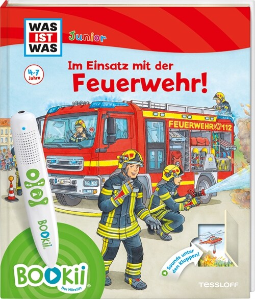 Was ist was Junior: Im Einsatz mit der Feuerwehr! (Hardcover)