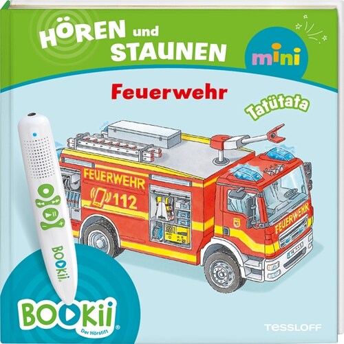 BOOKii® Horen und Staunen Mini - Feuerwehr (Hardcover)