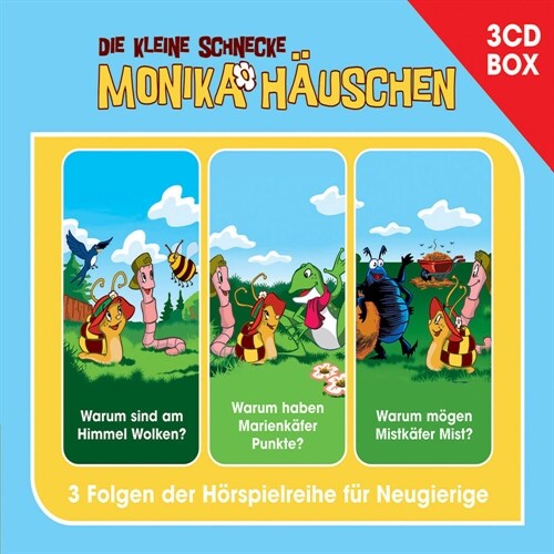 Die kleine Schnecke Monika Hauschen, Horspielbox. Vol.2, 3 Audio-CDs (CD-Audio)