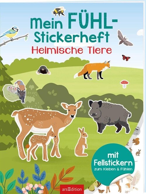 Mein Fuhl-Stickerheft - Heimische Tiere (Paperback)