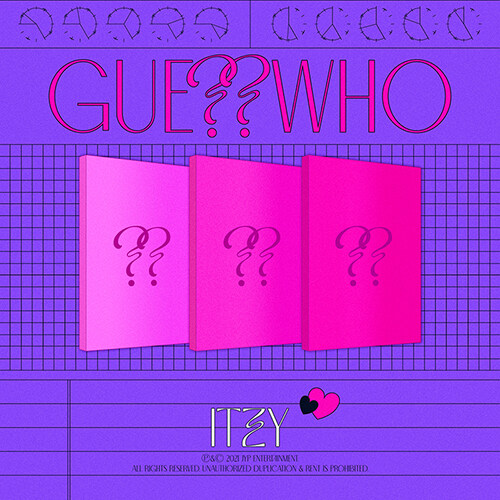 [중고] 있지 - GUESS WHO [버전 3종 중 랜덤발송]