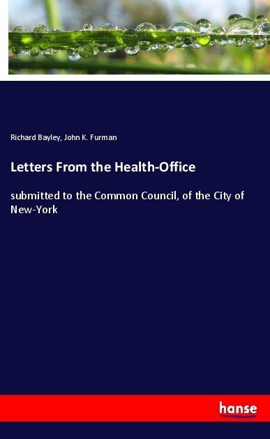 Letters From the Health-Office (Paperback)