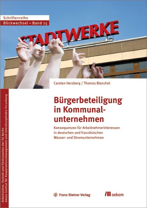 Burgerbeteiligung in Kommunalunternehmen (Paperback)