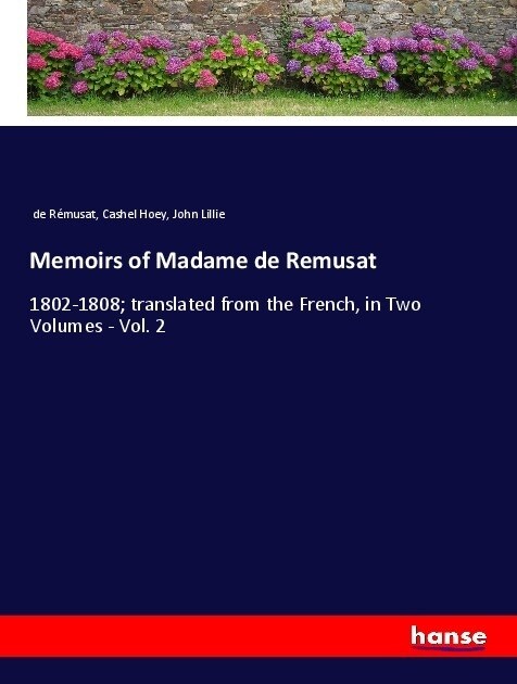 Memoirs of Madame de Remusat (Paperback)