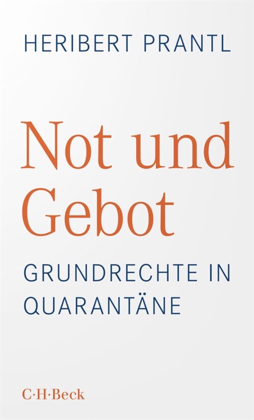 Not und Gebot (Paperback)