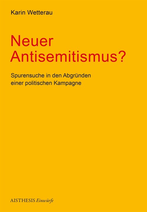 Neuer Antisemitismus (Book)