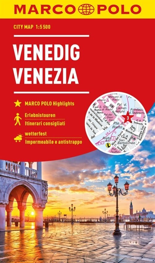 MARCO POLO Citymap Venedig 1:5.500 (Sheet Map)