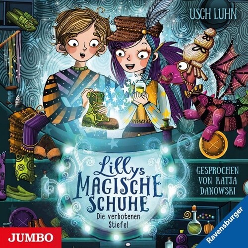 Lillys magische Schuhe. Die verbotenen Stiefel, Audio-CD (CD-Audio)