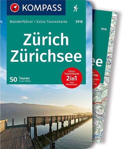 KV WF 5918 Zurich, Zurichsee m. Karte (Paperback)