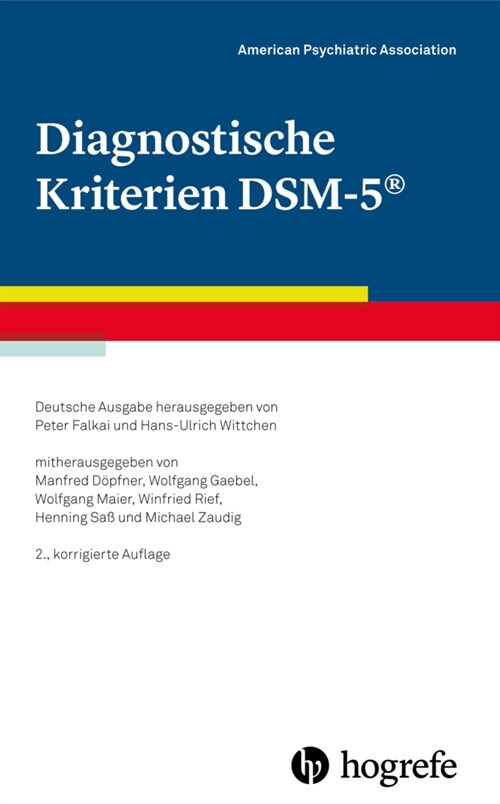 Diagnostische Kriterien DSM-5 (Hardcover)