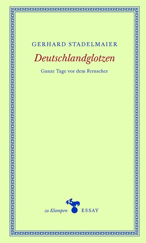 Deutschlandglotzen (Hardcover)