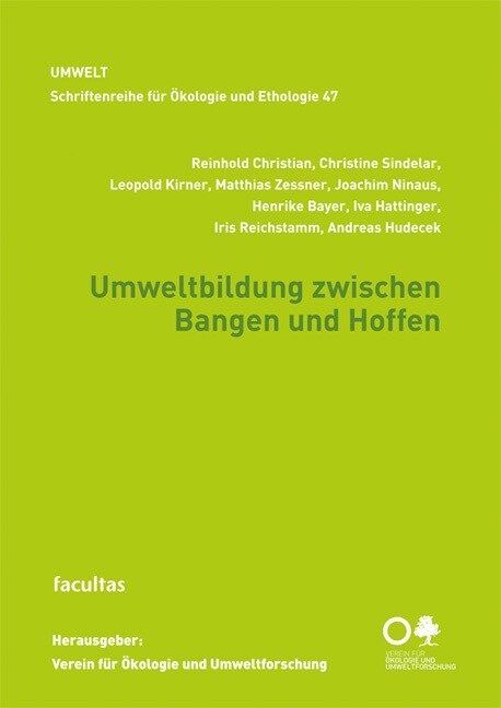 Umweltbildung zwischen Bangen und Hoffen (Paperback)