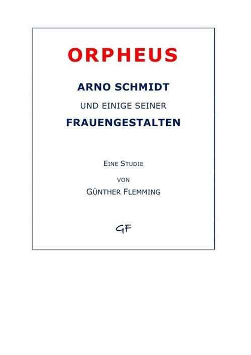 Orpheus (Paperback)