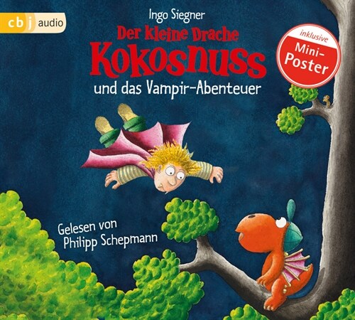 Der kleine Drache Kokosnuss und das Vampir-Abenteuer, 1 Audio-CD (CD-Audio)