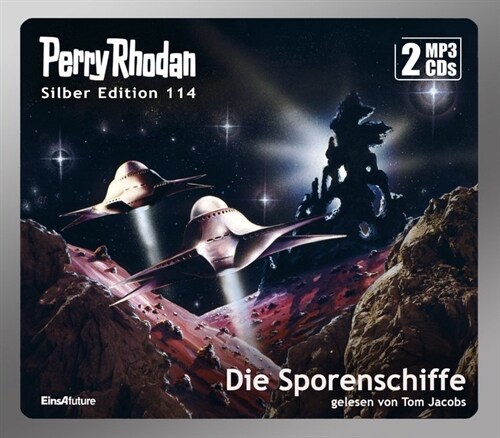 Perry Rhodan, Silber Edition - Die Sporenschiffe, 2 Audio-CD, MP3 (CD-Audio)