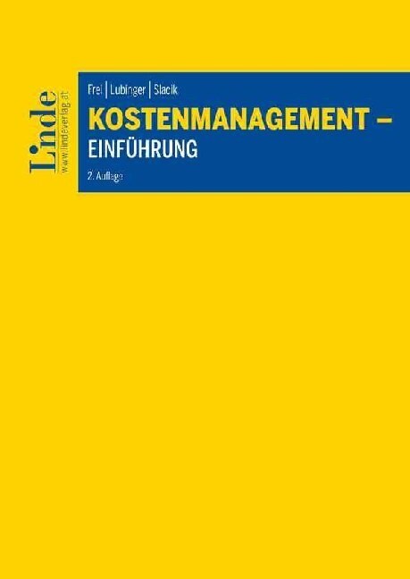 Kostenmanagement - Einfuhrung (Paperback)