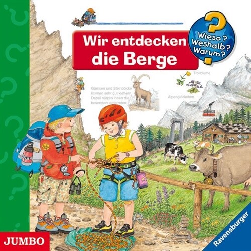 Wir entdecken die Berge, Audio-CD (CD-Audio)