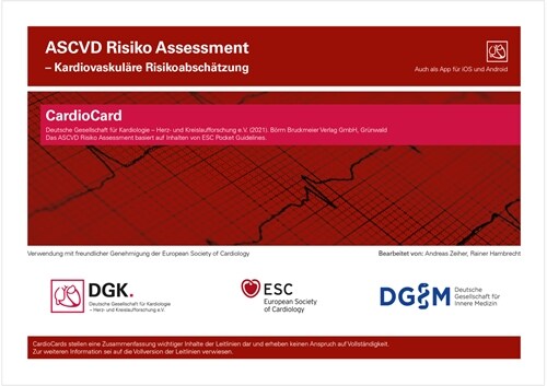 ASCVD Risiko Assessment - Kardiovaskulare Risikoabschatzung, CardioCard (Cards)