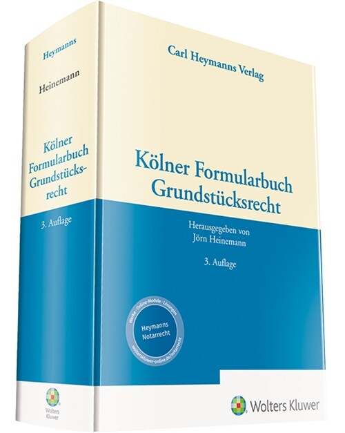 Kolner Formularbuch Grundstucksrecht (Hardcover)