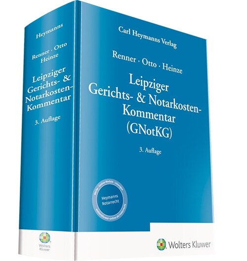 Leipziger Gerichts- & Notarkosten-Kommentar (Hardcover)