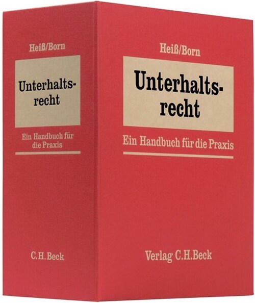 Unterhaltsrecht (Pflichtabnahme) (Loose-leaf)